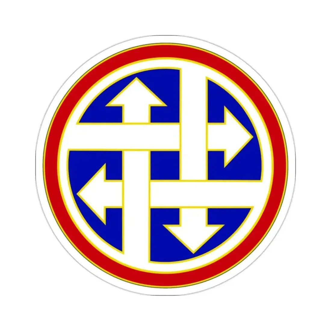 4 Sustainment Command (U.S. Army) STICKER Vinyl Die-Cut Decal 2 Inch - The Sticker Space