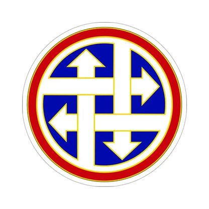 4 Sustainment Command (U.S. Army) STICKER Vinyl Die-Cut Decal 3 Inch - The Sticker Space