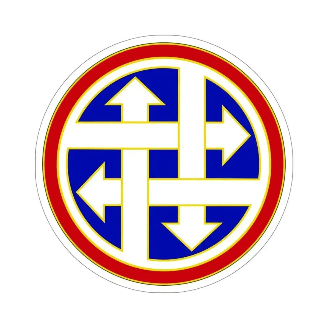 4 Sustainment Command (U.S. Army) STICKER Vinyl Die-Cut Decal 4 Inch - The Sticker Space