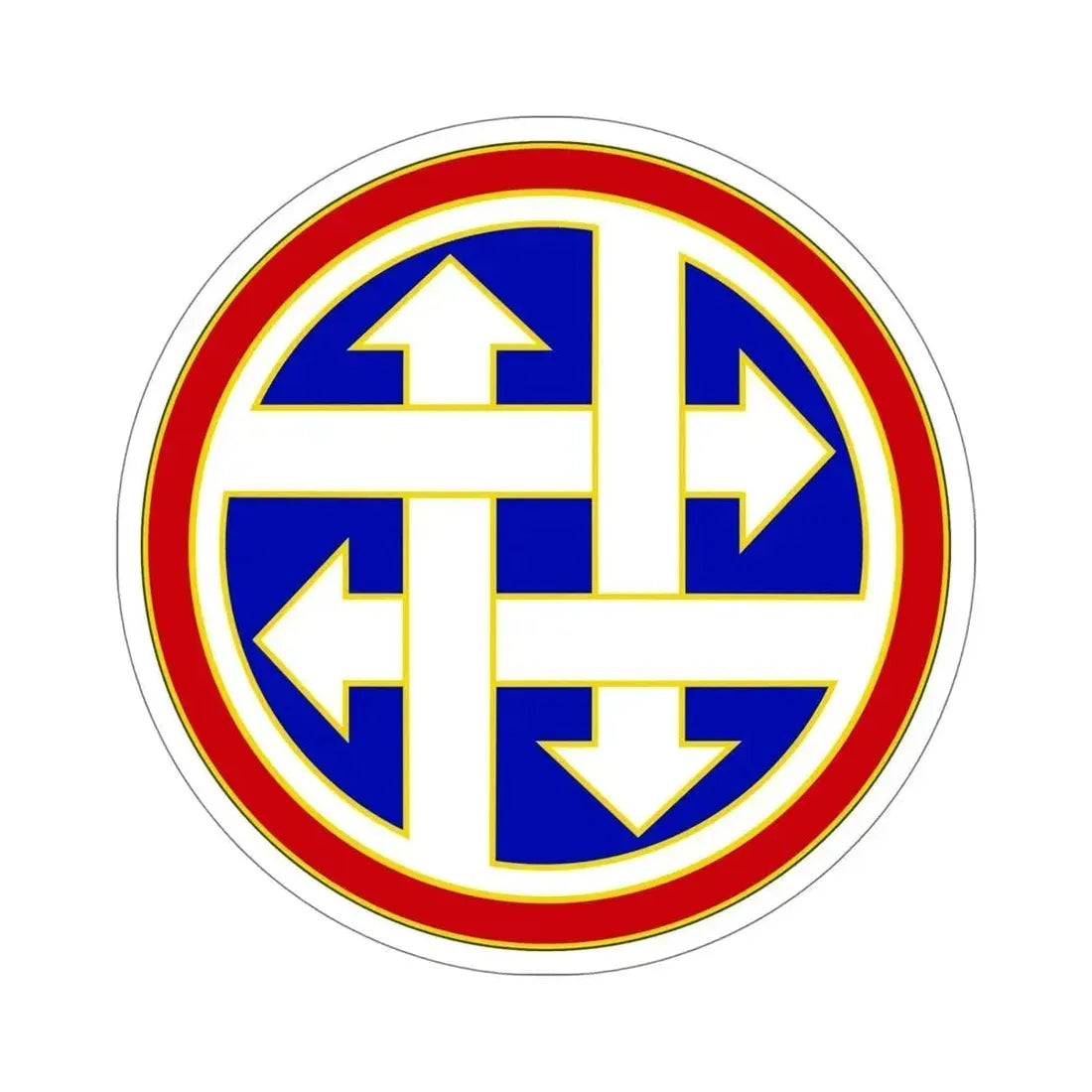 4 Sustainment Command (U.S. Army) STICKER Vinyl Die-Cut Decal 6 Inch - The Sticker Space