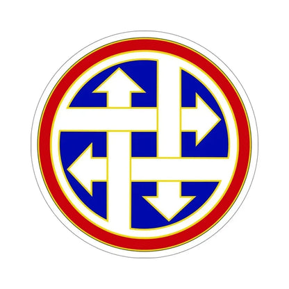 4 Sustainment Command (U.S. Army) STICKER Vinyl Die-Cut Decal 6 Inch - The Sticker Space