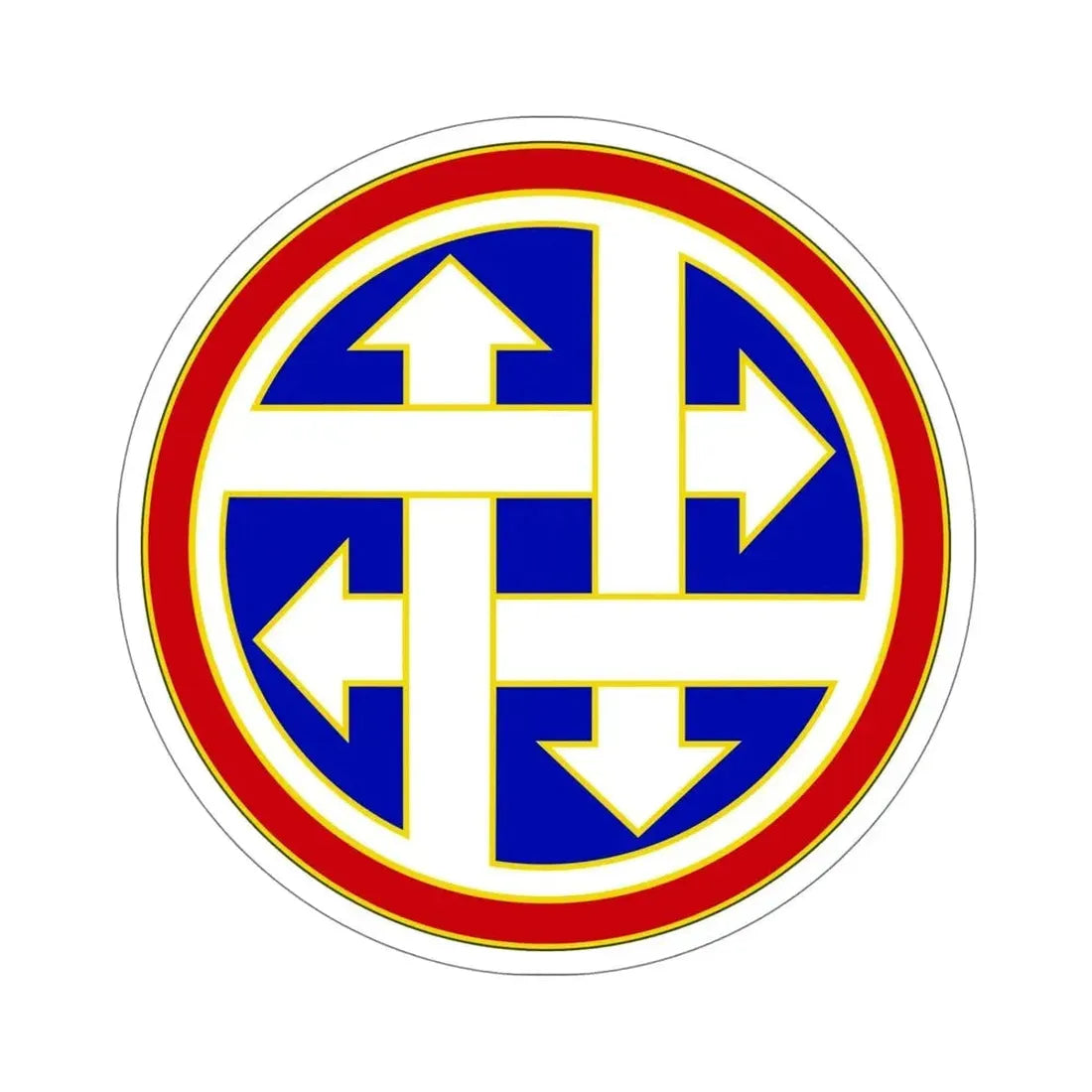 4 Sustainment Command (U.S. Army) STICKER Vinyl Die-Cut Decal - The Sticker Space