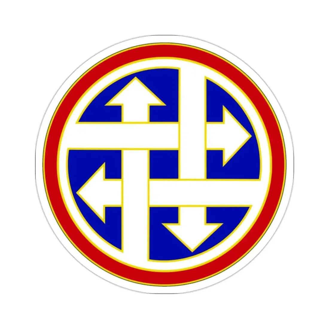 4 Sustainment Command (U.S. Army) STICKER Vinyl Die-Cut Decal - The Sticker Space