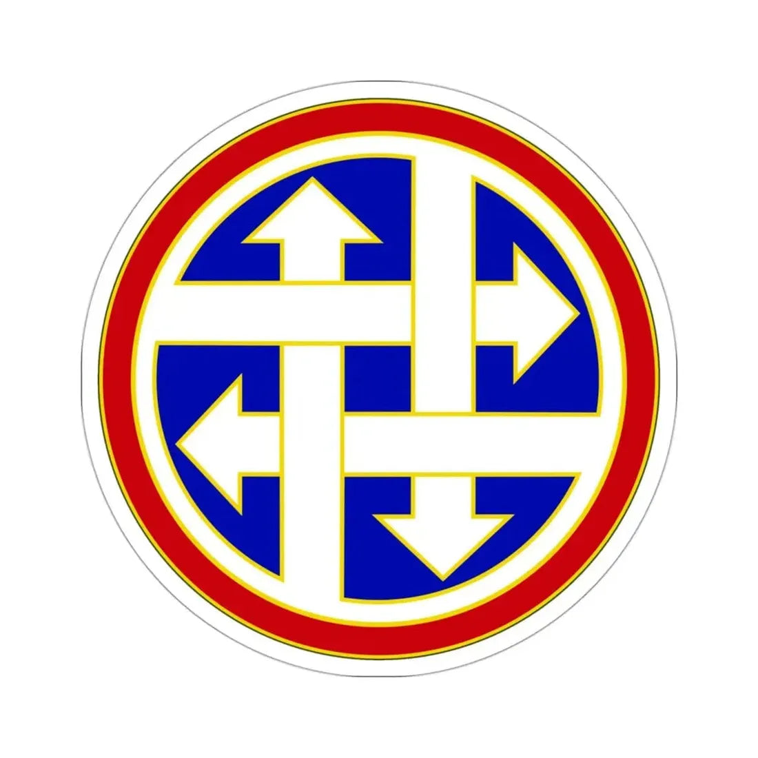 4 Sustainment Command (U.S. Army) STICKER Vinyl Die-Cut Decal - The Sticker Space