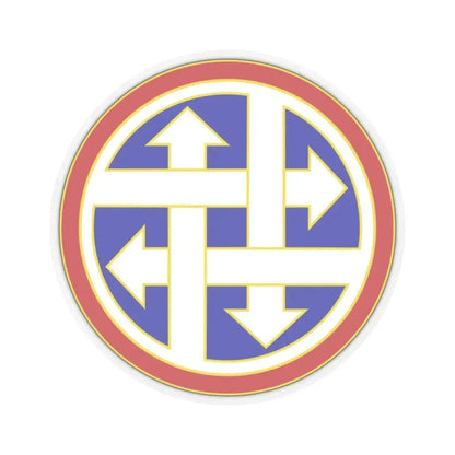 4 Sustainment Command (U.S. Army) STICKER Vinyl Kiss-Cut Decal 2 Inch Transparent - The Sticker Space