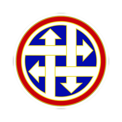 4 Sustainment Command (U.S. Army) STICKER Vinyl Kiss-Cut Decal 2 Inch White - The Sticker Space