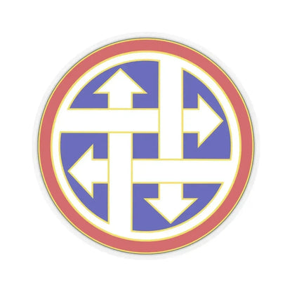 4 Sustainment Command (U.S. Army) STICKER Vinyl Kiss-Cut Decal 6 Inch Transparent - The Sticker Space