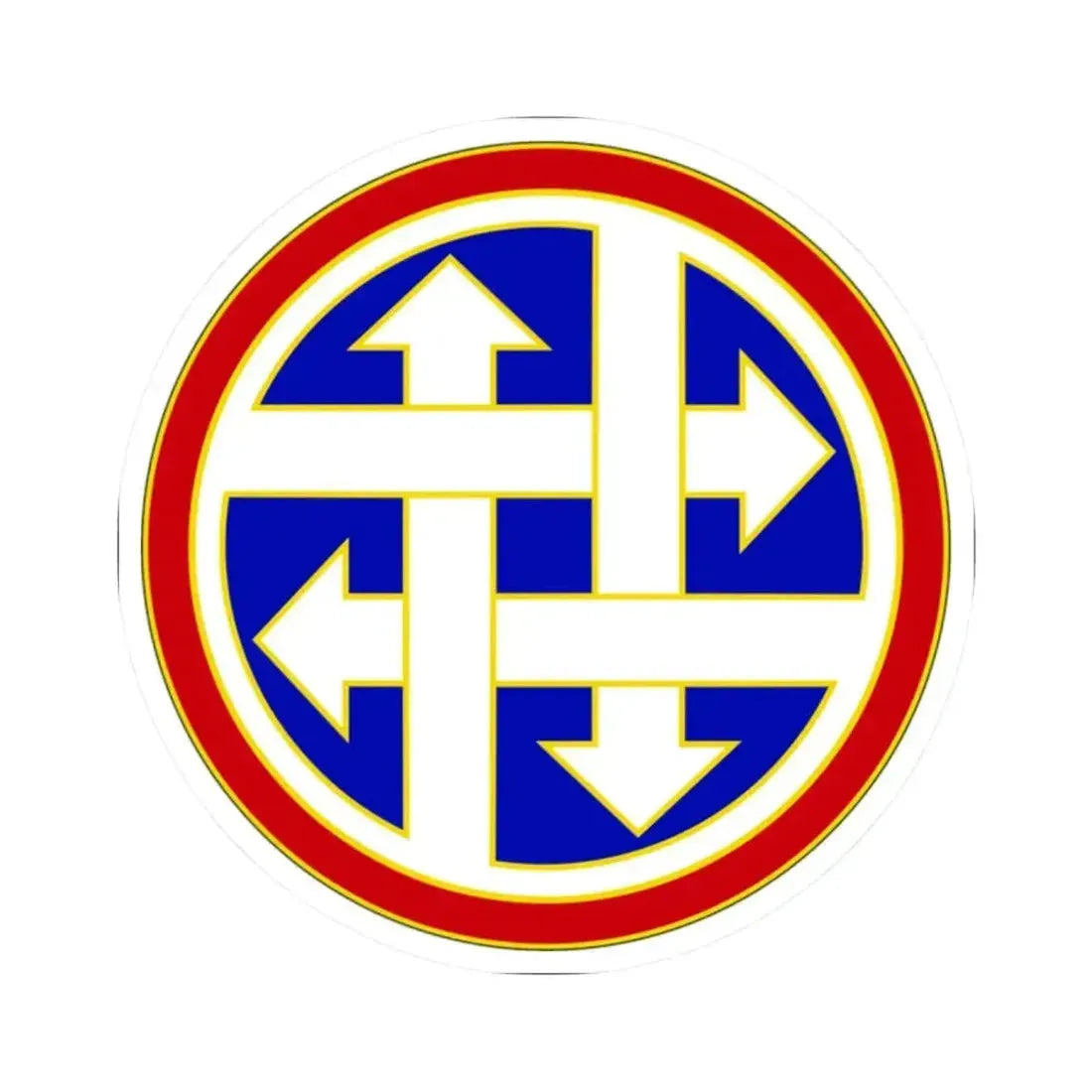 4 Sustainment Command (U.S. Army) STICKER Vinyl Kiss-Cut Decal - The Sticker Space