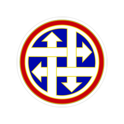 4 Sustainment Command (U.S. Army) Transparent STICKER Die-Cut Vinyl Decal - The Sticker Space