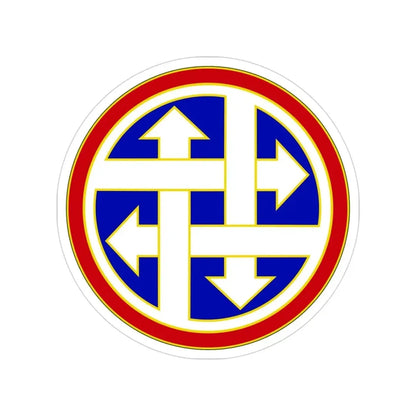 4 Sustainment Command (U.S. Army) Transparent STICKER Die-Cut Vinyl Decal - The Sticker Space