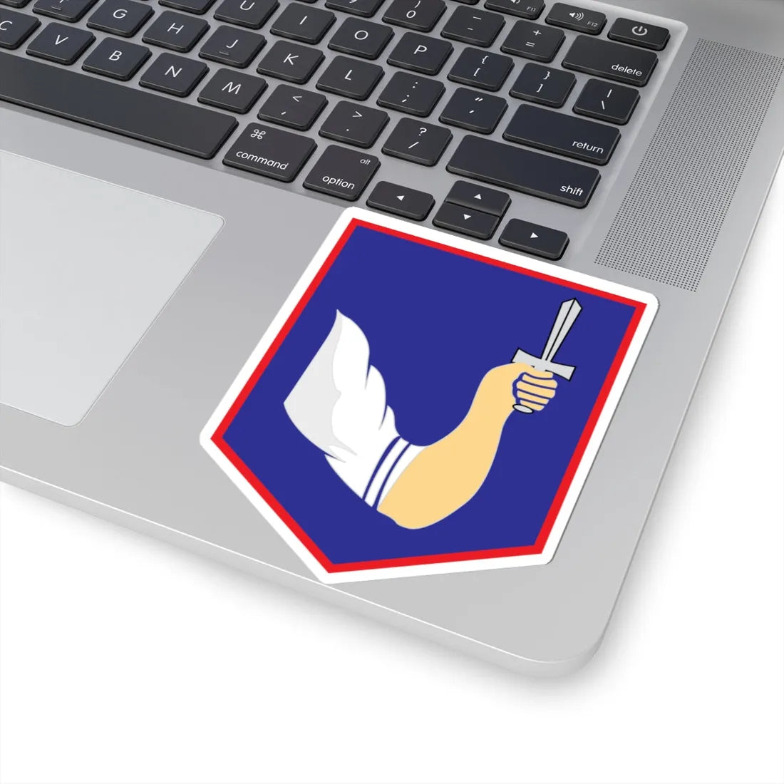 4 Western Brigade (Ireland) (Coat of Arms) STICKER Vinyl Kiss-Cut Decal - The Sticker Space