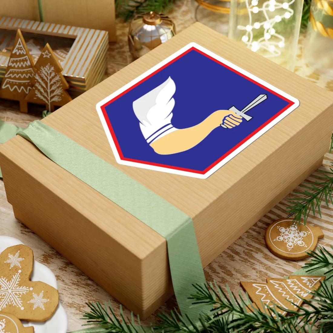 4 Western Brigade (Ireland) (Coat of Arms) STICKER Vinyl Kiss-Cut Decal - The Sticker Space