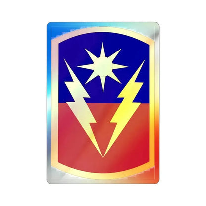 40 Armored Brigade (U.S. Army) Holographic STICKER Die-Cut Vinyl Decal 3 Inch Holographic - The Sticker Space