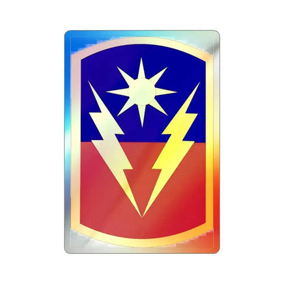 40 Armored Brigade (U.S. Army) Holographic STICKER Die-Cut Vinyl Decal 5 Inch Holographic - The Sticker Space
