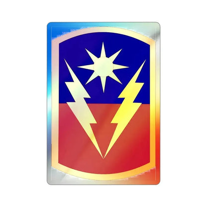 40 Armored Brigade (U.S. Army) Holographic STICKER Die-Cut Vinyl Decal 5 Inch Holographic - The Sticker Space
