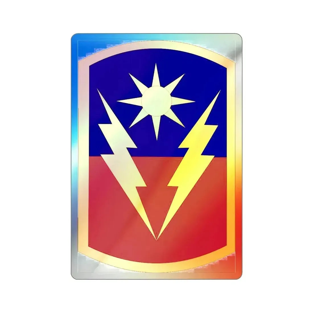 40 Armored Brigade (U.S. Army) Holographic STICKER Die-Cut Vinyl Decal - The Sticker Space