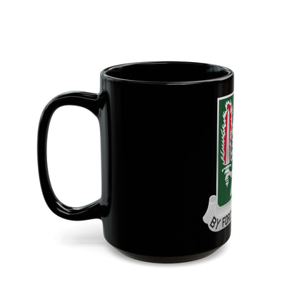 40 Cavalry Regiment (U.S. Army) Black Coffee Mug-The Sticker Space