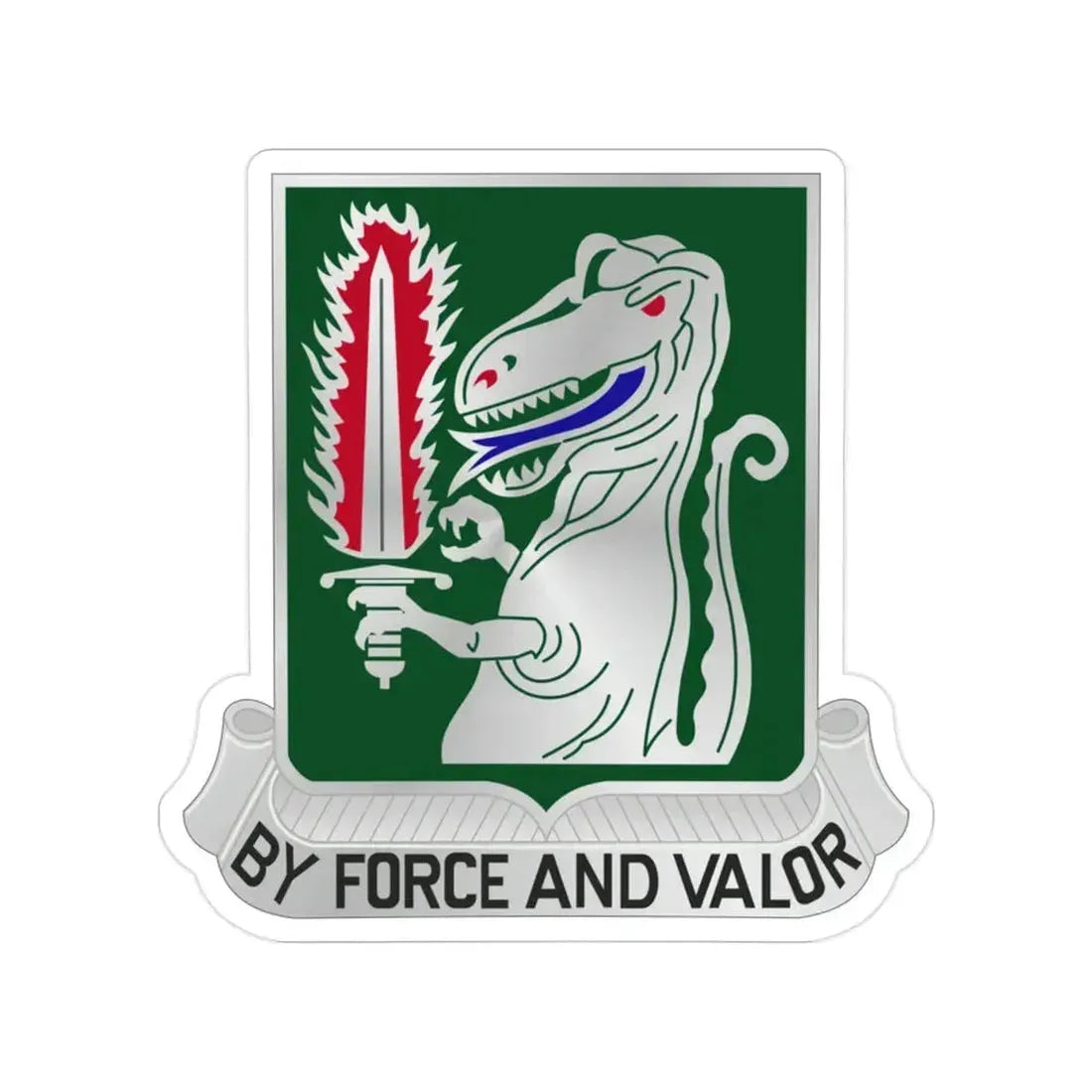 40 Cavalry Regiment (U.S. Army) Transparent STICKER Die-Cut Vinyl Decal - The Sticker Space