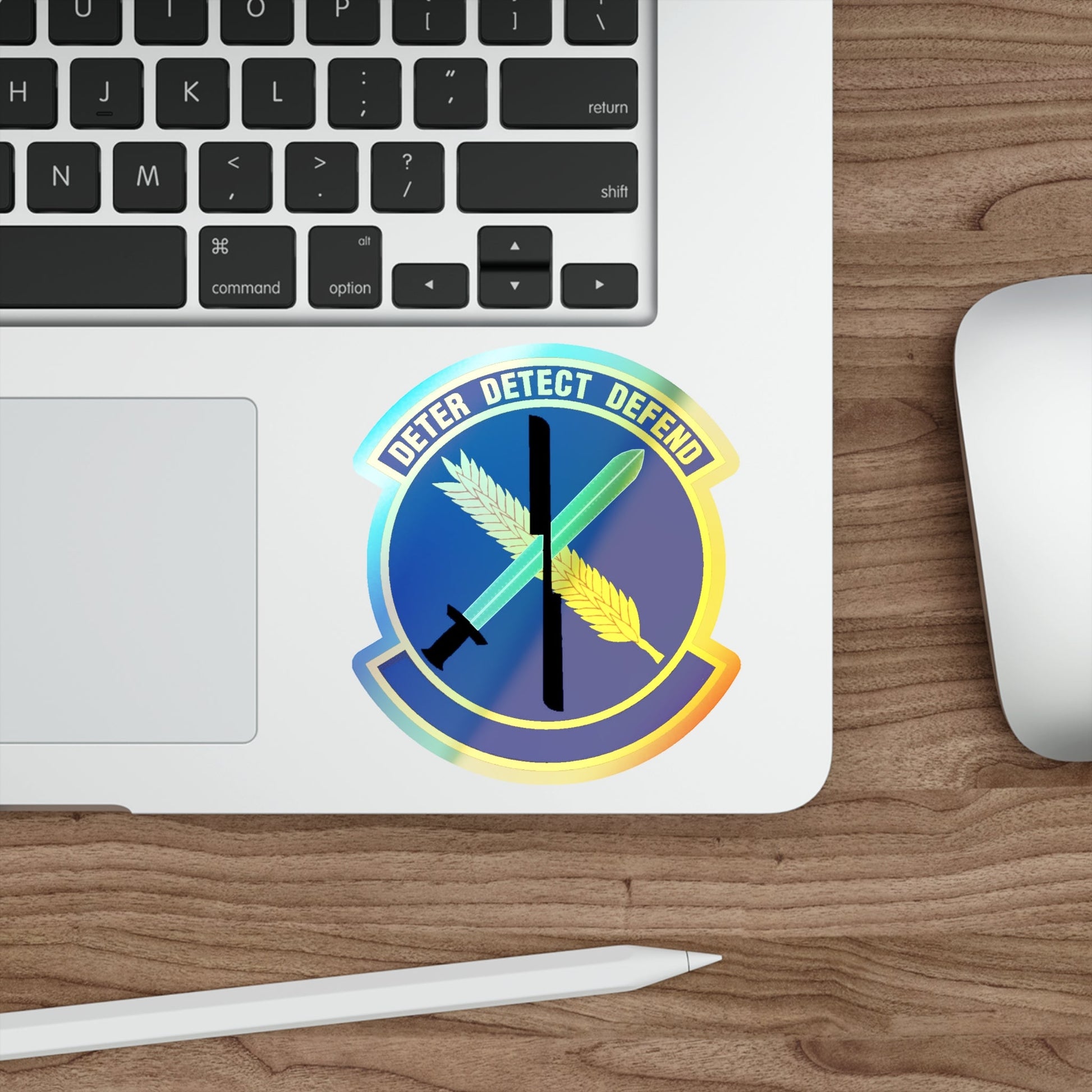 40 Helicopter Squadron AFGSC (U.S. Air Force) Holographic STICKER Die-Cut Vinyl Decal-The Sticker Space