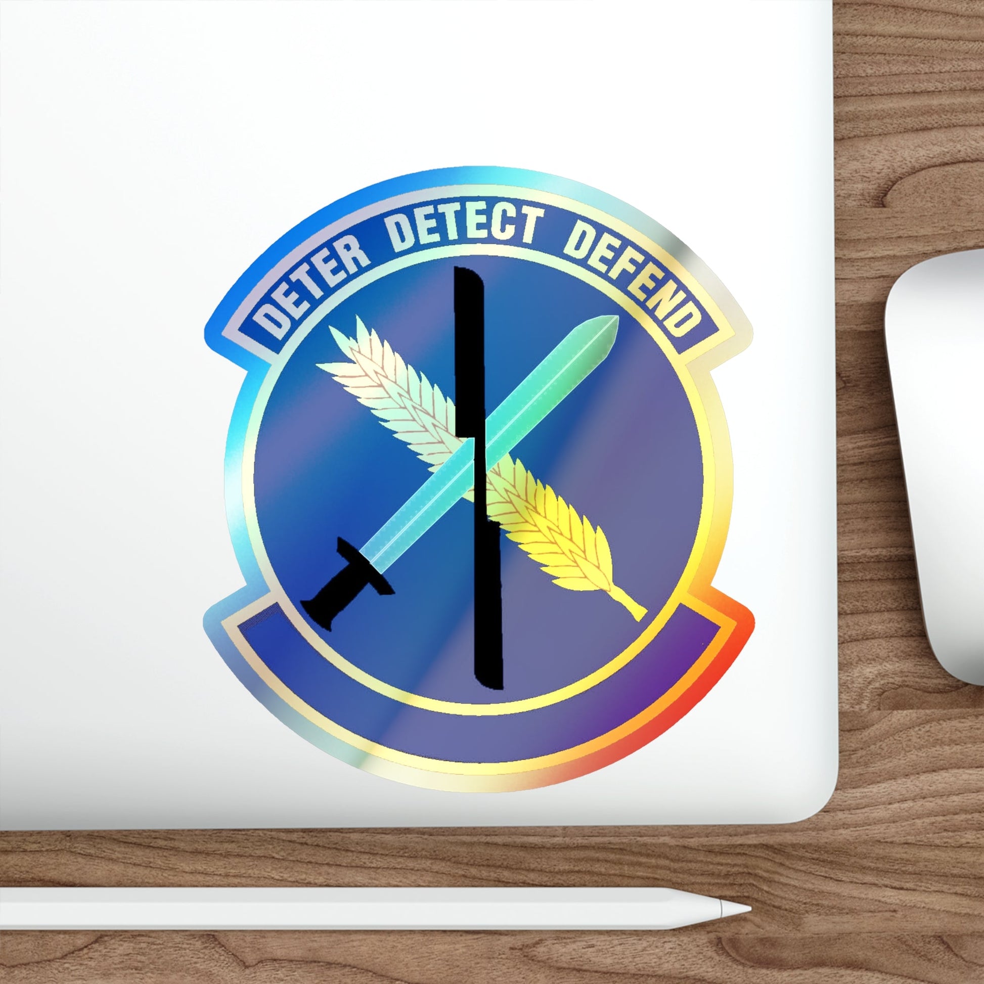 40 Helicopter Squadron AFGSC (U.S. Air Force) Holographic STICKER Die-Cut Vinyl Decal-The Sticker Space