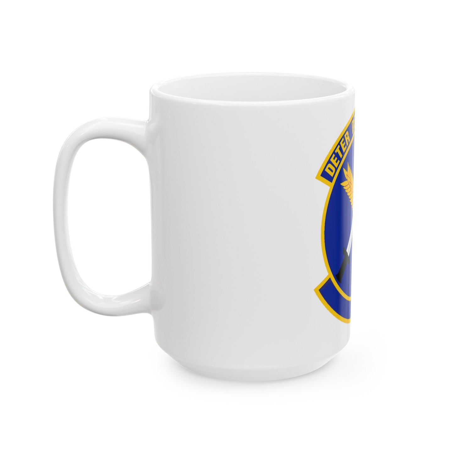 40 Helicopter Squadron AFGSC (U.S. Air Force) White Coffee Mug-The Sticker Space