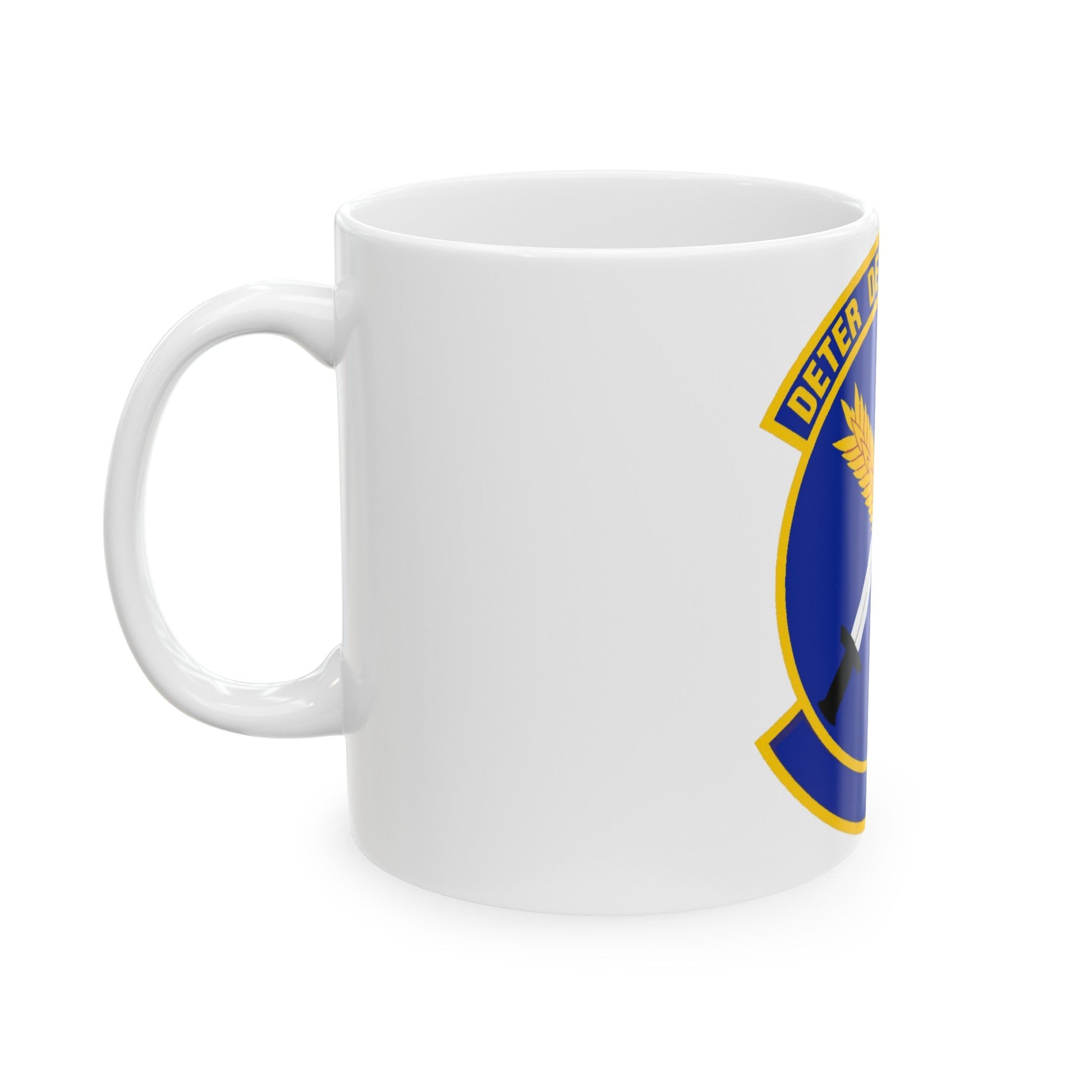 40 Helicopter Squadron AFGSC (U.S. Air Force) White Coffee Mug-The Sticker Space