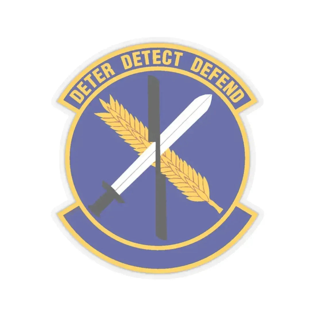 40 Helicopter Squadron AFGSC (U.S. Air Force) STICKER Vinyl Kiss-Cut Decal 6 Inch Transparent - The Sticker Space
