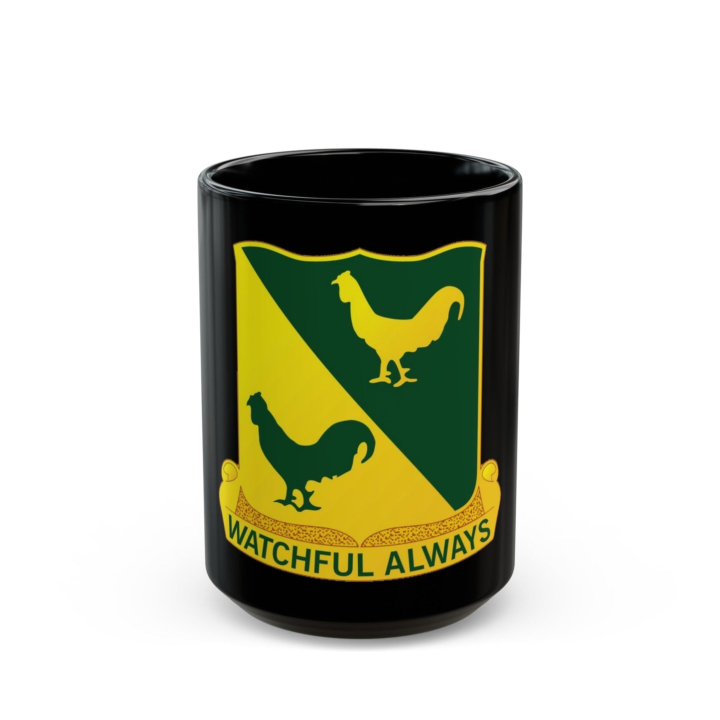 400 Military Police Battalion (U.S. Army) Black Coffee Mug-15oz-The Sticker Space