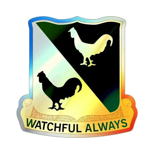 400 Military Police Battalion (U.S. Army) Holographic STICKER Die-Cut Vinyl Decal 6 Inch Holographic - The Sticker Space