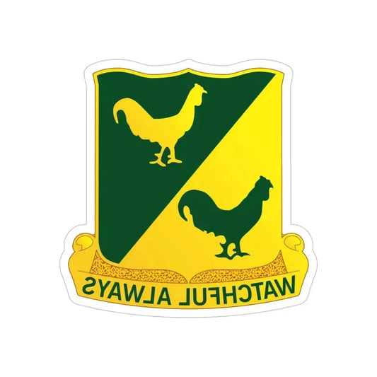 400 Military Police Battalion (U.S. Army) REVERSE PRINT Transparent Die-Cut STICKER 6 Inch Die-Cut Transparent - The Sticker Space