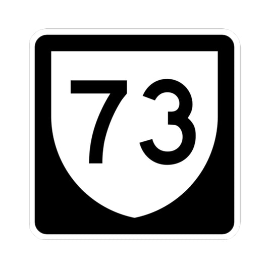 PR urban primary 73 (Puerto Rico) (Road Sign) STICKER Vinyl Kiss-Cut Decal