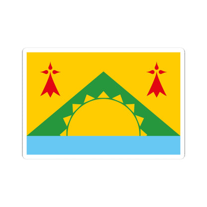 Bidar District Flag (France) STICKER Vinyl Kiss-Cut Decal