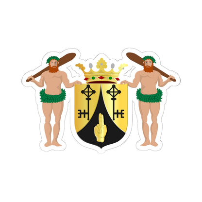 Anloo wapen 1932 (Netherlands) (Coat of Arms) STICKER Vinyl Kiss-Cut Decal