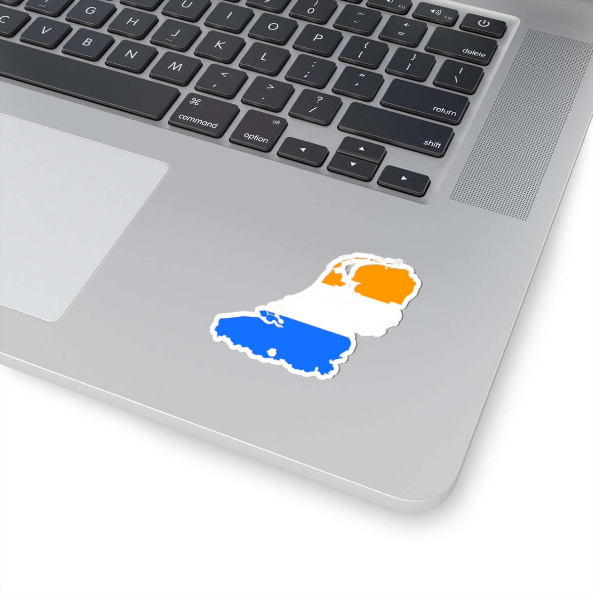 Flag-map of the Greater Netherlands (Belgium) STICKER Vinyl Kiss-Cut Decal