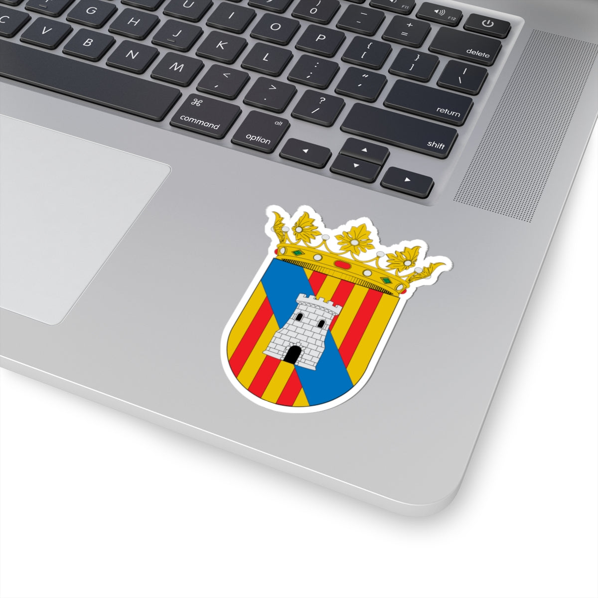 Escudo de Almudaina (Spain) (Coat of Arms) STICKER Vinyl Kiss-Cut Decal
