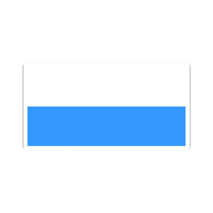 Flag of Moshensky rayon Novgorod oblast (Russia) STICKER Vinyl Kiss-Cut Decal