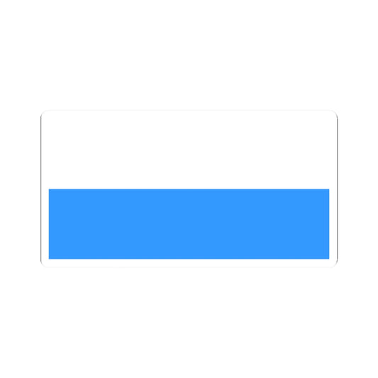 Flag of Moshensky rayon Novgorod oblast (Russia) STICKER Vinyl Kiss-Cut Decal