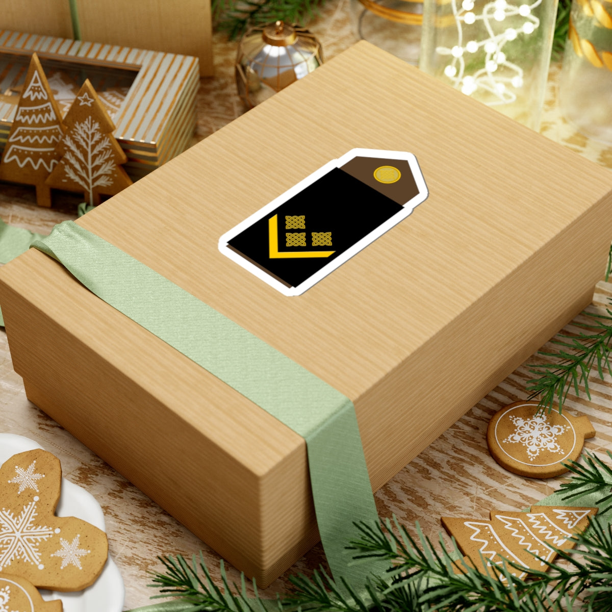 Army HRV OR 06 (Croatia) (Military Rank) STICKER Vinyl Kiss-Cut Decal