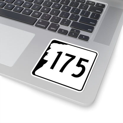NH Route 175 (New Hampshire) (Road Sign) STICKER Vinyl Kiss-Cut Decal