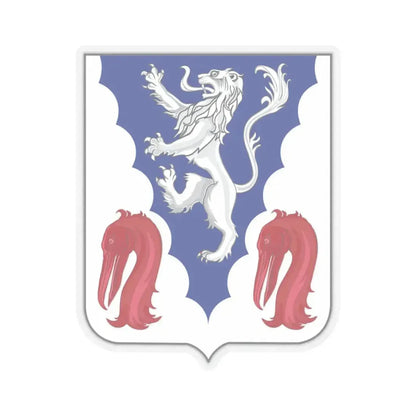 401 Glider Infantry Regiment 2 (U.S. Army) STICKER Vinyl Kiss-Cut Decal 4 Inch Transparent - The Sticker Space