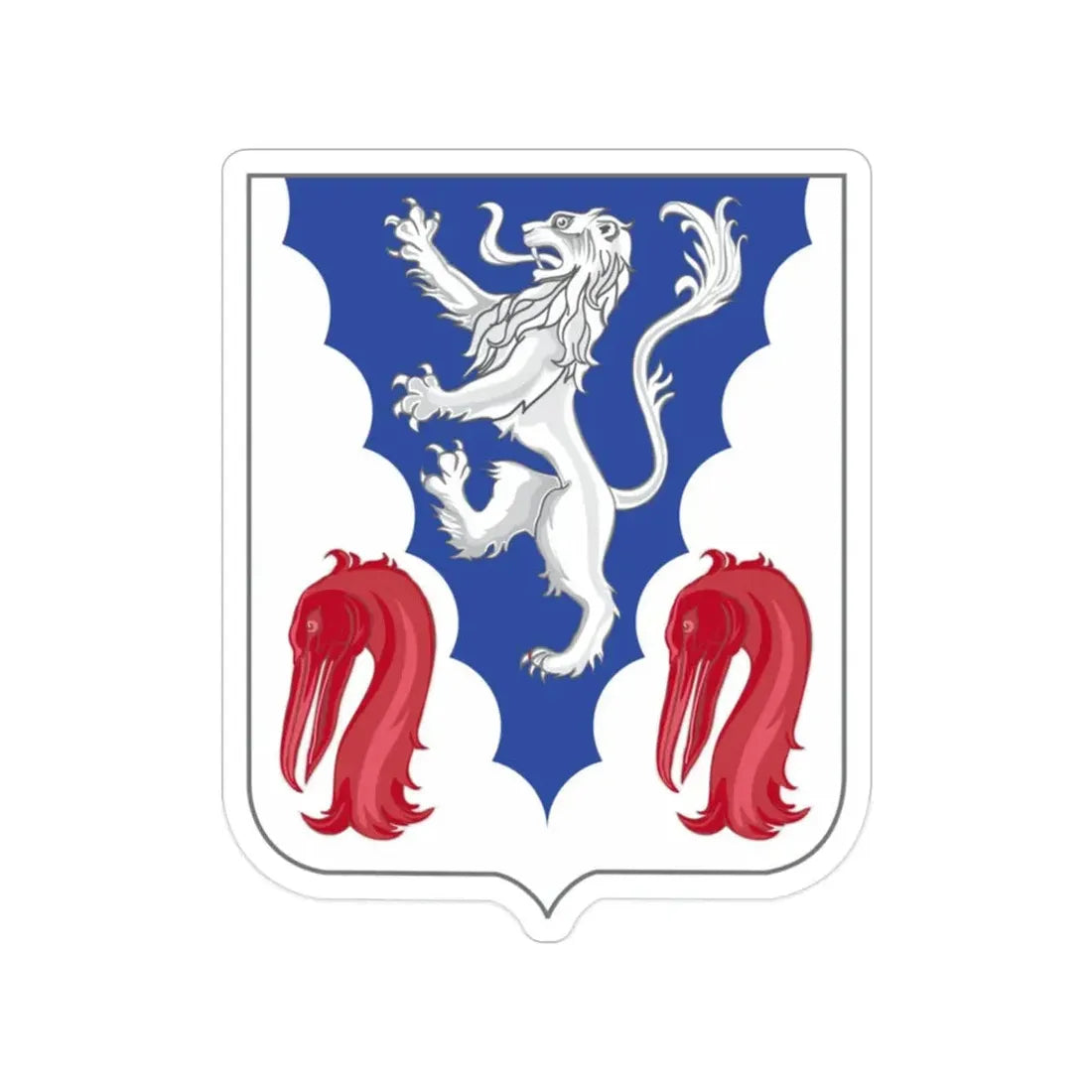 401 Glider Infantry Regiment 2 (U.S. Army) Transparent STICKER Die-Cut Vinyl Decal - The Sticker Space