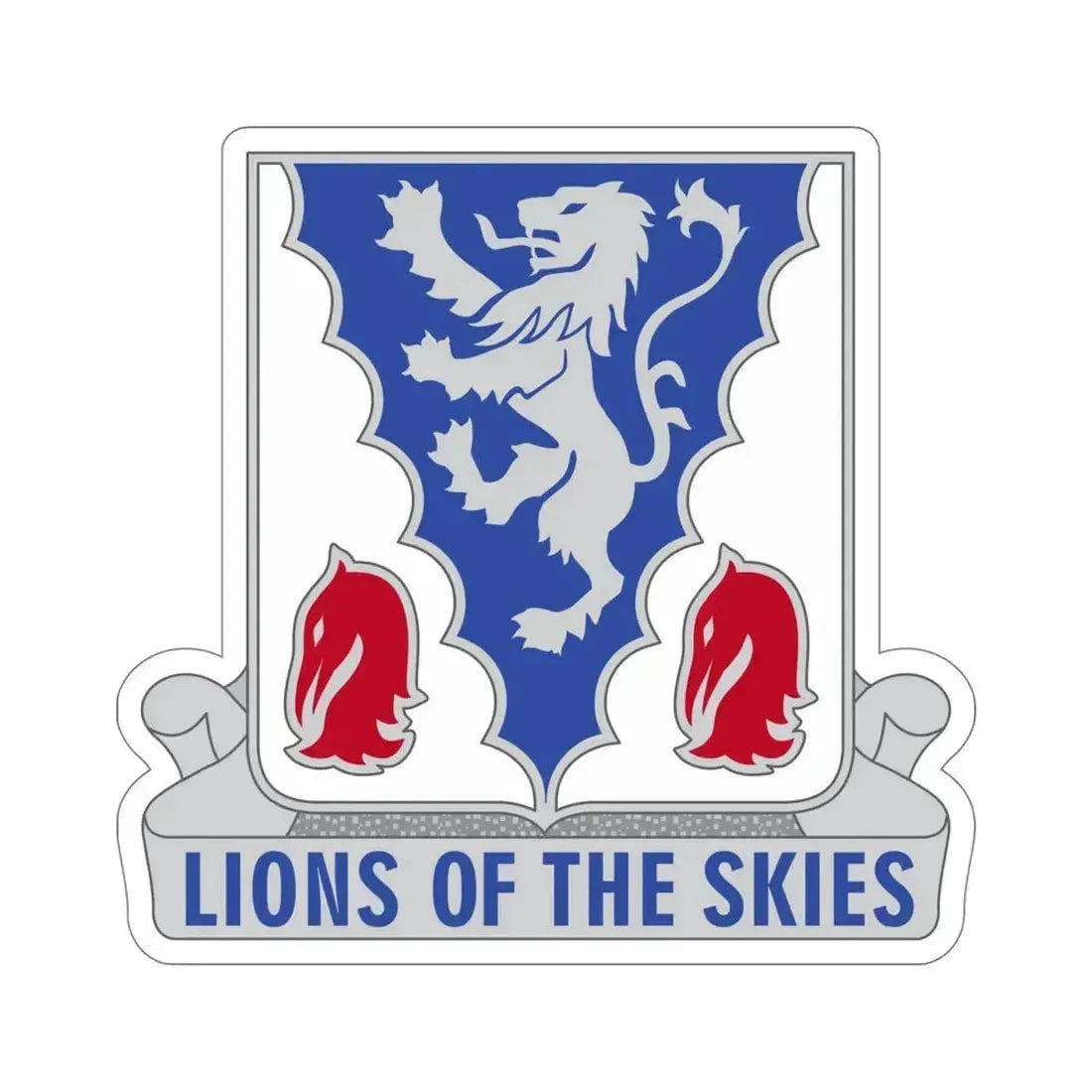 401 Glider Infantry Regiment (U.S. Army) STICKER Vinyl Die-Cut Decal 5 Inch - The Sticker Space