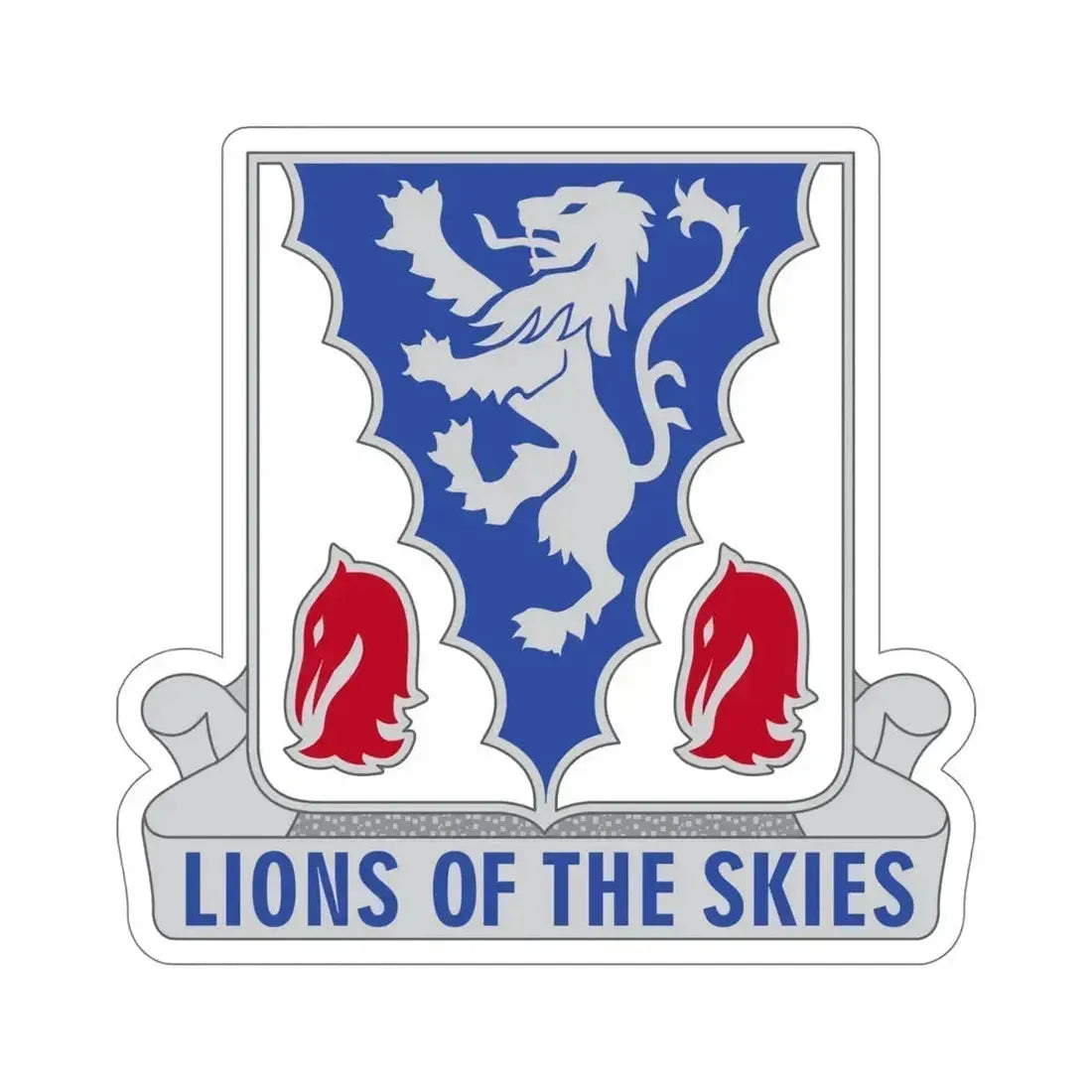 401 Glider Infantry Regiment (U.S. Army) STICKER Vinyl Die-Cut Decal 6 Inch - The Sticker Space