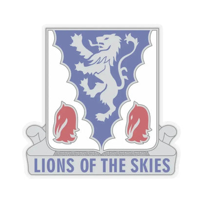 401 Glider Infantry Regiment (U.S. Army) STICKER Vinyl Kiss-Cut Decal 2 Inch Transparent - The Sticker Space