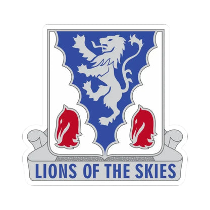 401 Glider Infantry Regiment (U.S. Army) STICKER Vinyl Kiss-Cut Decal 2 Inch White - The Sticker Space