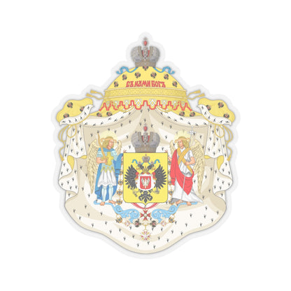 Great Coat of Arms of Congress Poland - STICKER Vinyl Kiss-Cut Decal