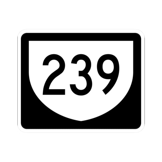 PR urban primary 239 (Puerto Rico) (Road Sign) STICKER Vinyl Kiss-Cut Decal