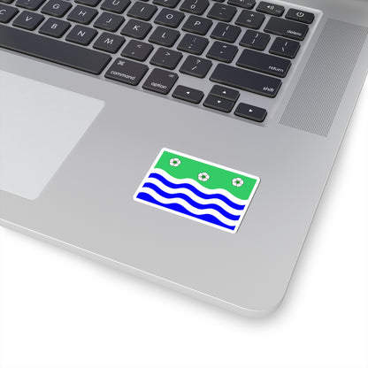 Flag of Cumberland (England) STICKER Vinyl Kiss-Cut Decal