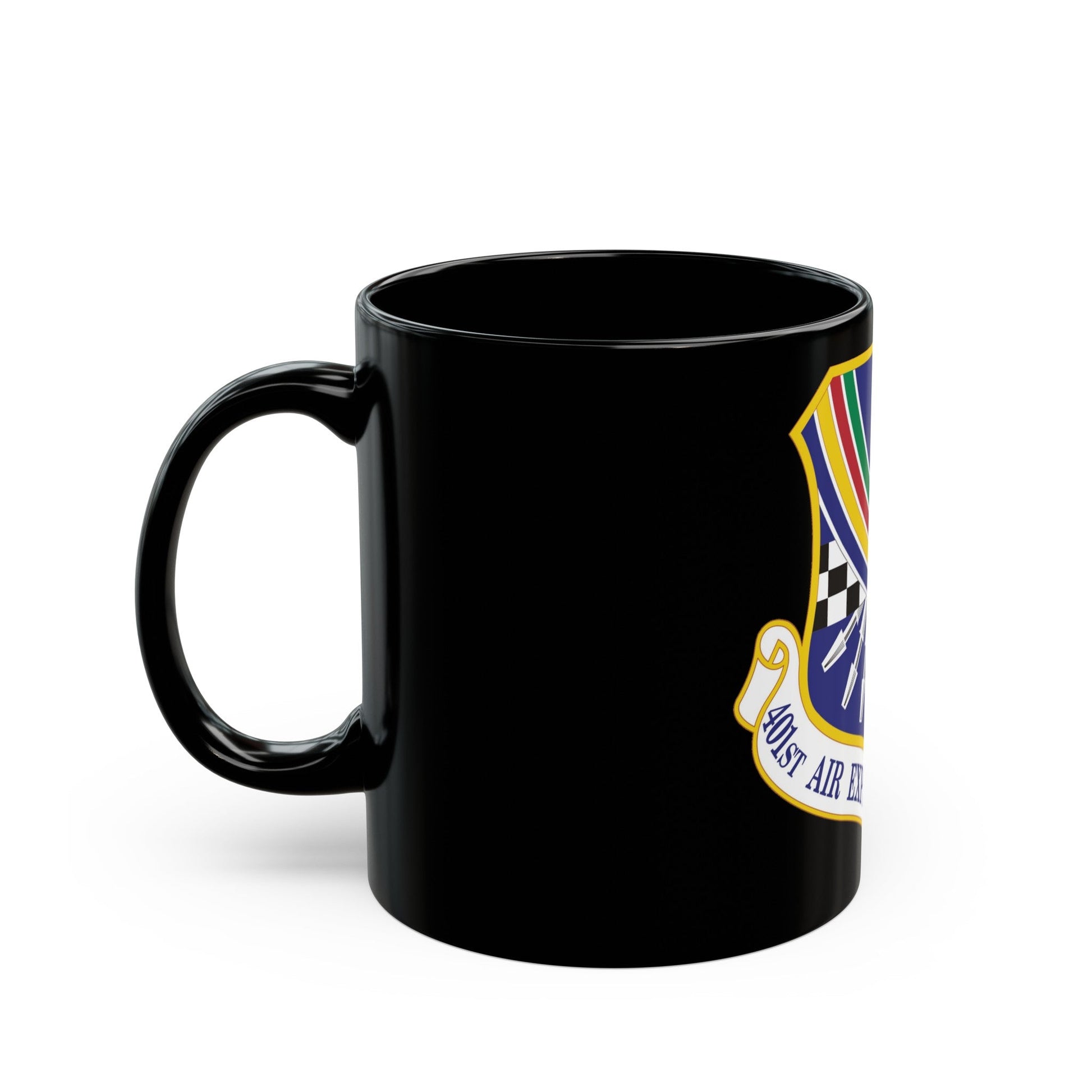 401st Air Expeditionary Group (U.S. Air Force) Black Coffee Mug-The Sticker Space