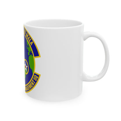 401st Supply Chain Management Squadron (U.S. Air Force) White Coffee Mug-The Sticker Space